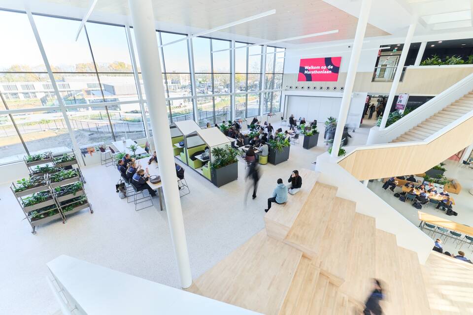 Gispen education project interior view of Gildeopleidingen in Roermond DZK22854