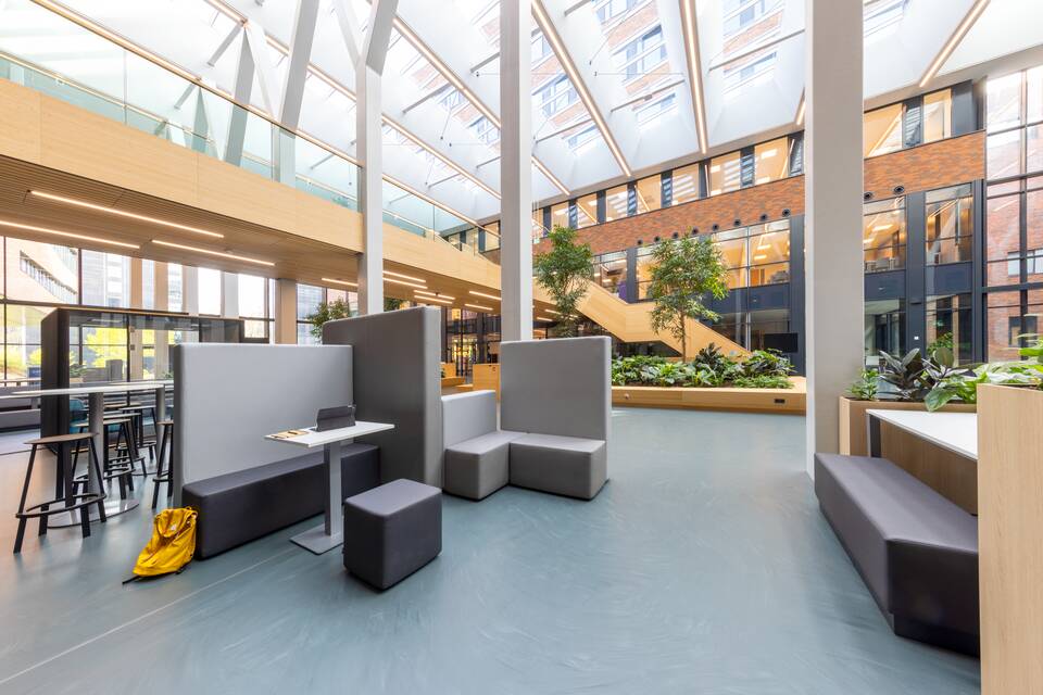 Gispen education project interior view of Hogeschool in Leiden 15A9616