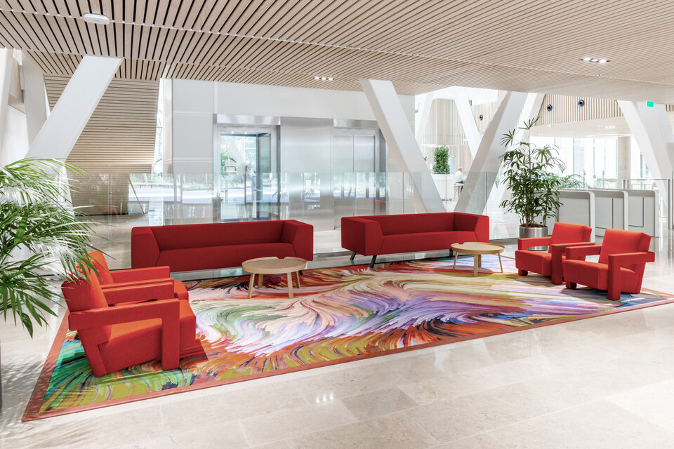 Gispen office project Canon in Venlo interior view 00A6813