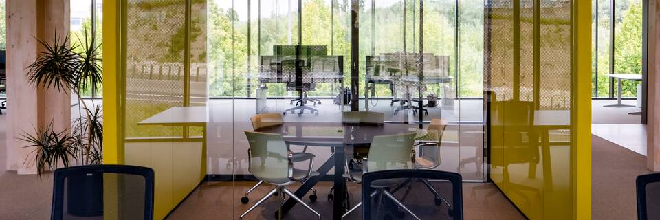 Royal Ahrend office project interior view of Van Laere in Zwijndrecht MLV644