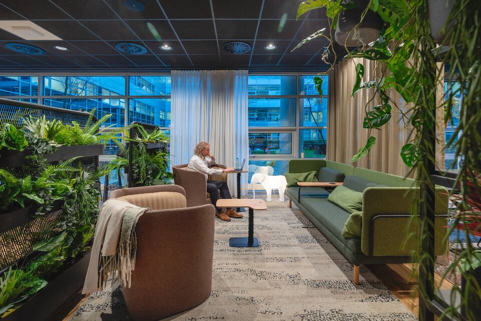 Gispen government project interior view of FMHaaglanden Beatrixpark in The Hague CTH07