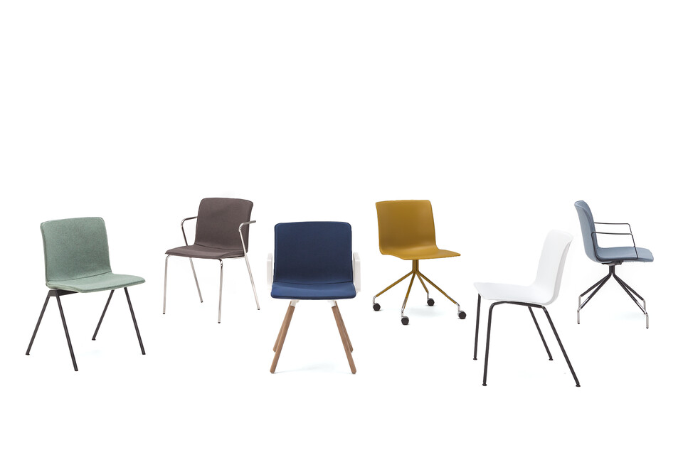 Gispen Nomi collection on white background