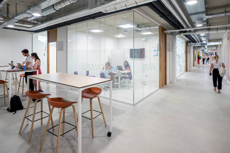 Ahrend education project interior view of Maastricht University Tapijn RT0297