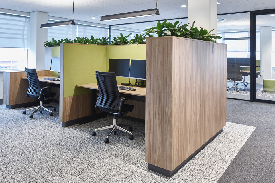 Royal Ahrend office project interior view of BDO in The Hague MR0112645