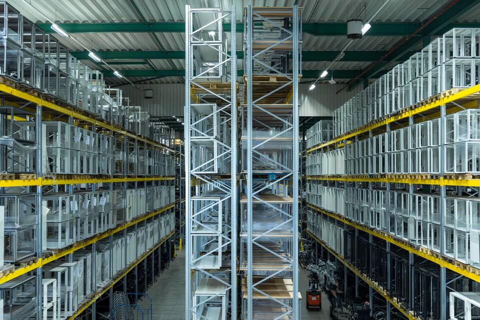 Ahrend interior view of Circulair Hub in Veghel SP09