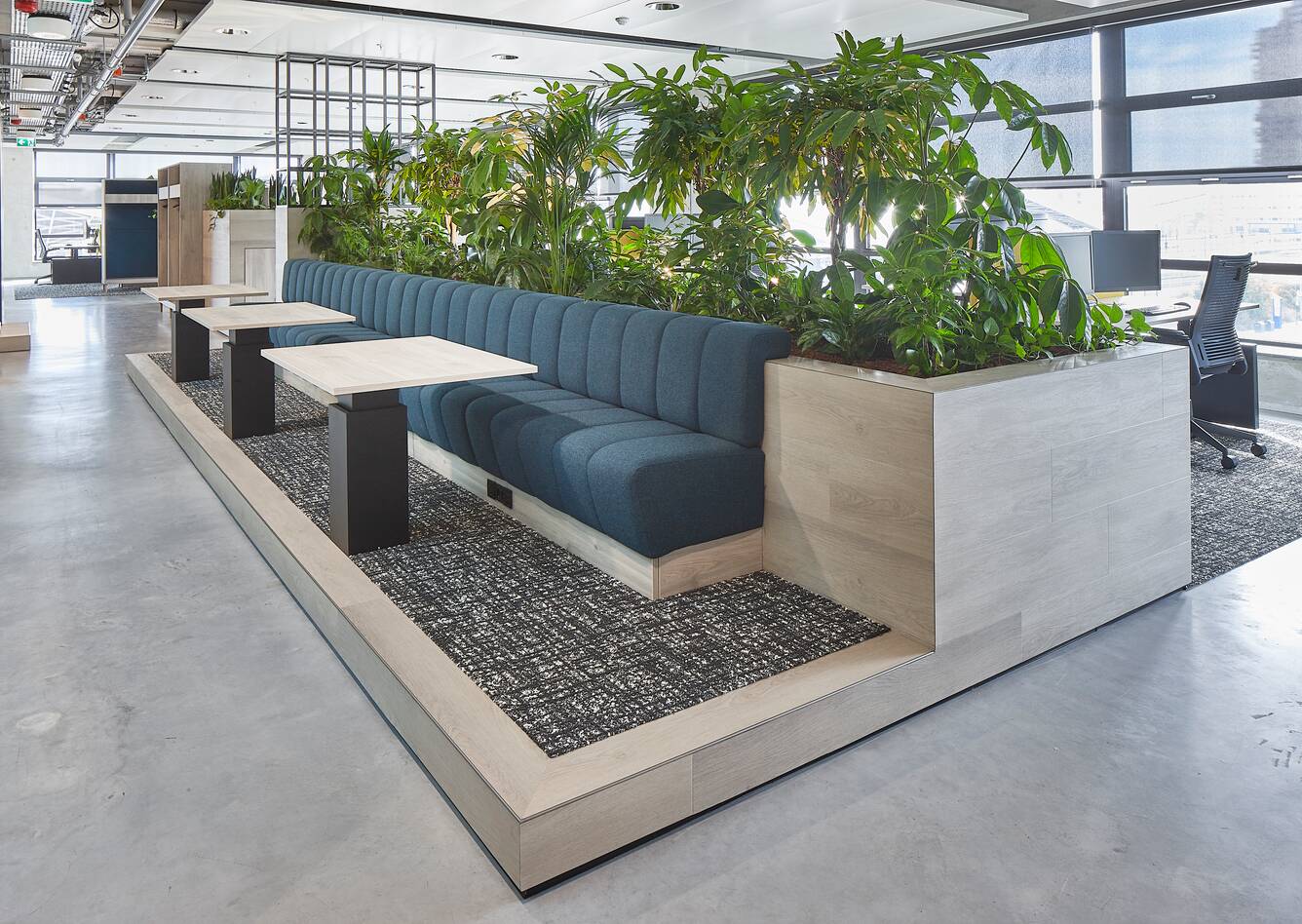 Ahrend office project interior view of BDO in Tilburg SW152