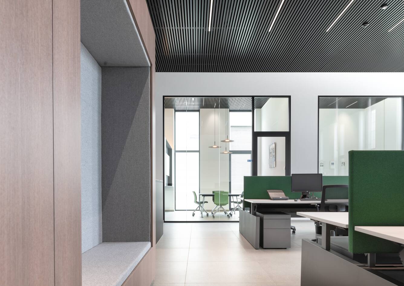 Ahrend office project interior view of Staalbeton in Rijkevorsel NV6004