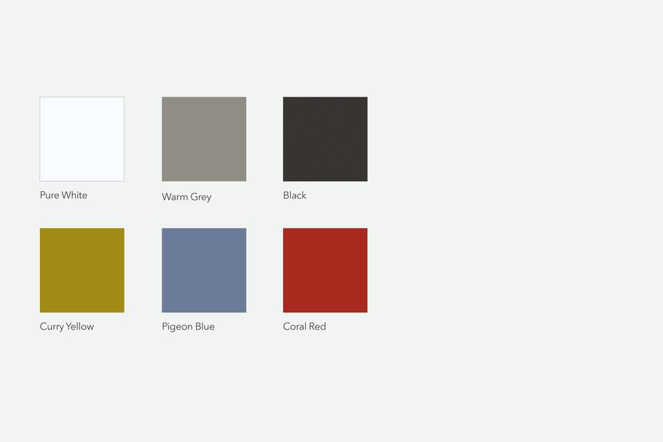 EN Gispen Nomi seat colour options