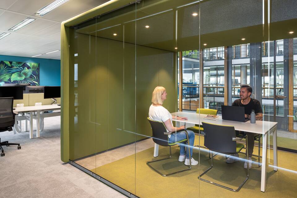Ahrend office project interior view of NXP in Eindhoven SP15