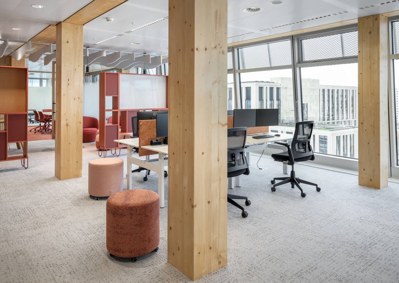 Royal Ahrend office project interior view of Arcadis in Amsterdam SP07
