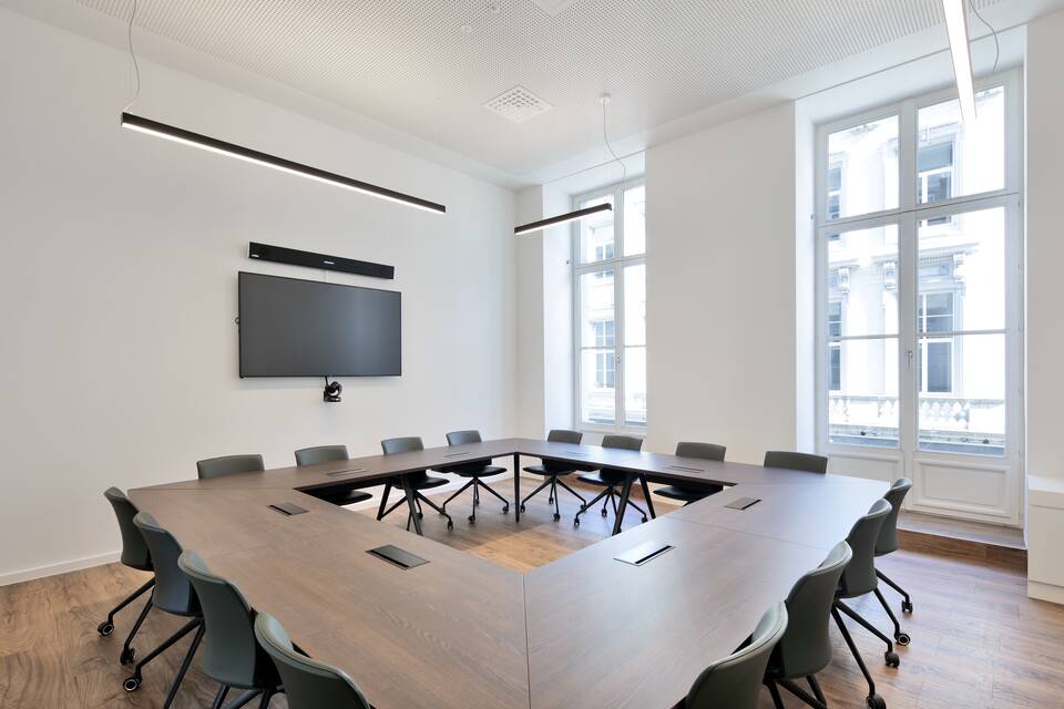 Royal Ahrend Government project interior view of FWO in Brussels GDKA9A2963
