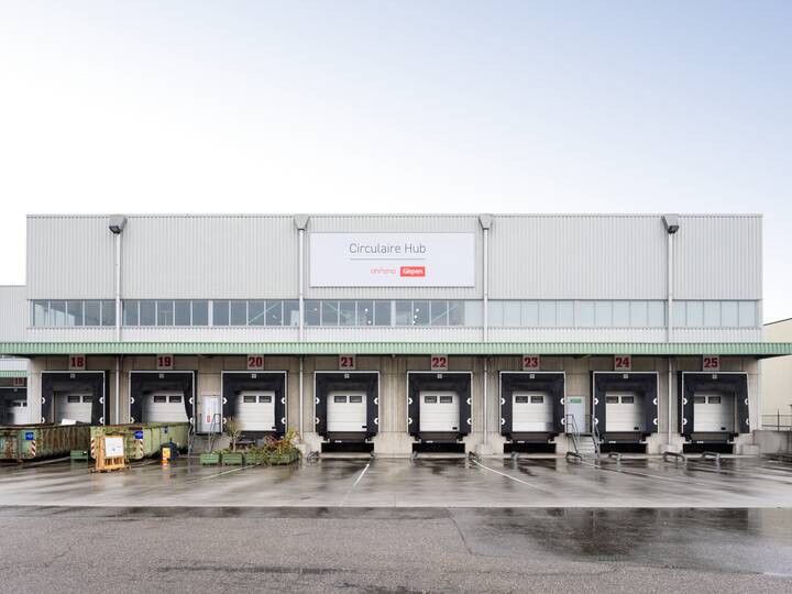 Ahrend exterior view of Circulair Hub in Veghel SP33