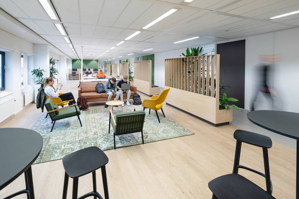 Gispen education project interior view of Rotterdam University of Applied Sciences CTH35