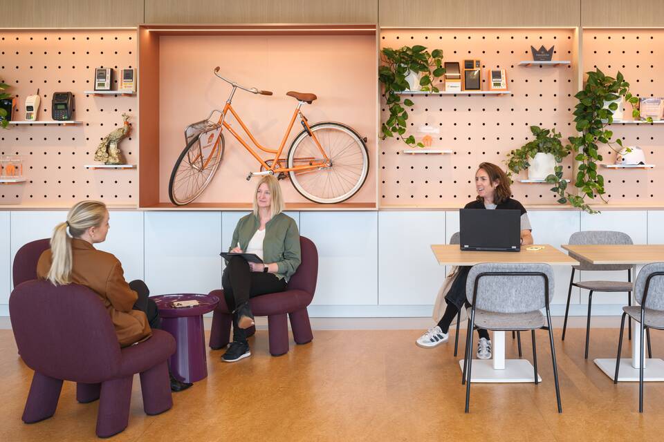 Royal Ahrend office project interior view of Just Eat Takeaway in Enschede SP11