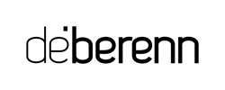 Deberenn logo black letters