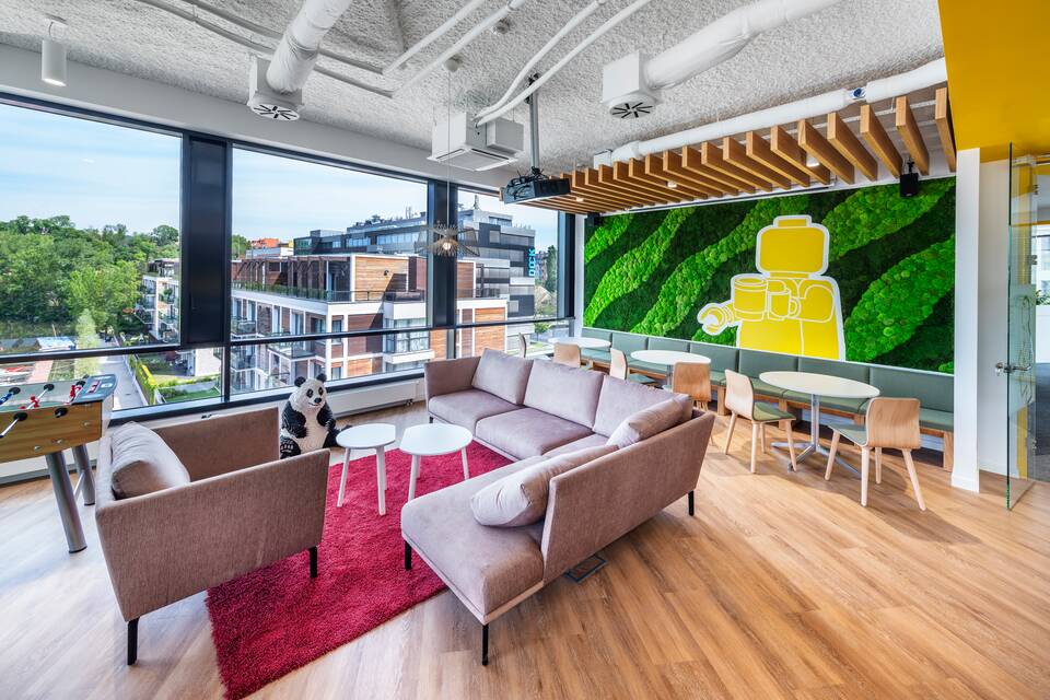 Royal Ahrend office project interior view of Lego in Prague AJ7957