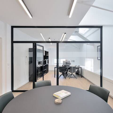 Royal Ahrend Government project interior view of FWO in Brussels GDKA9A3064