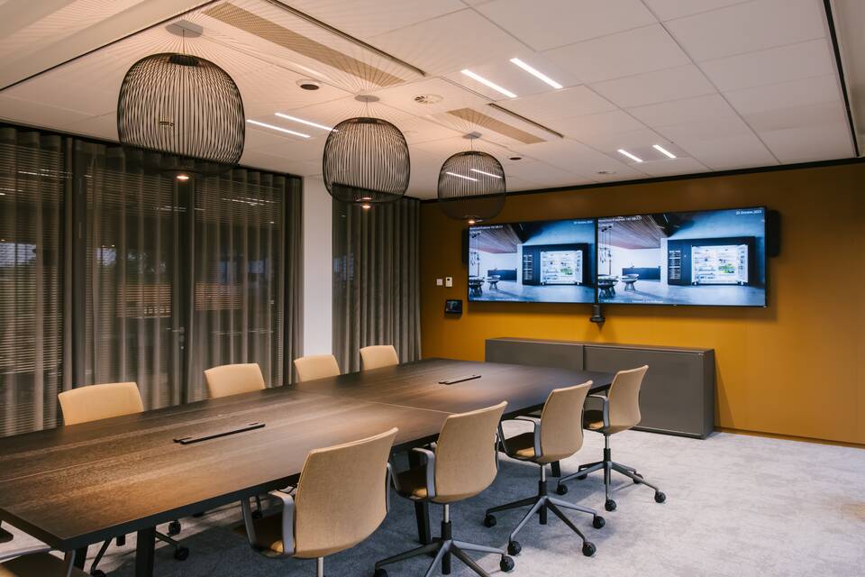 Royal Ahrend office project interior view of Miele in Vianen FP195