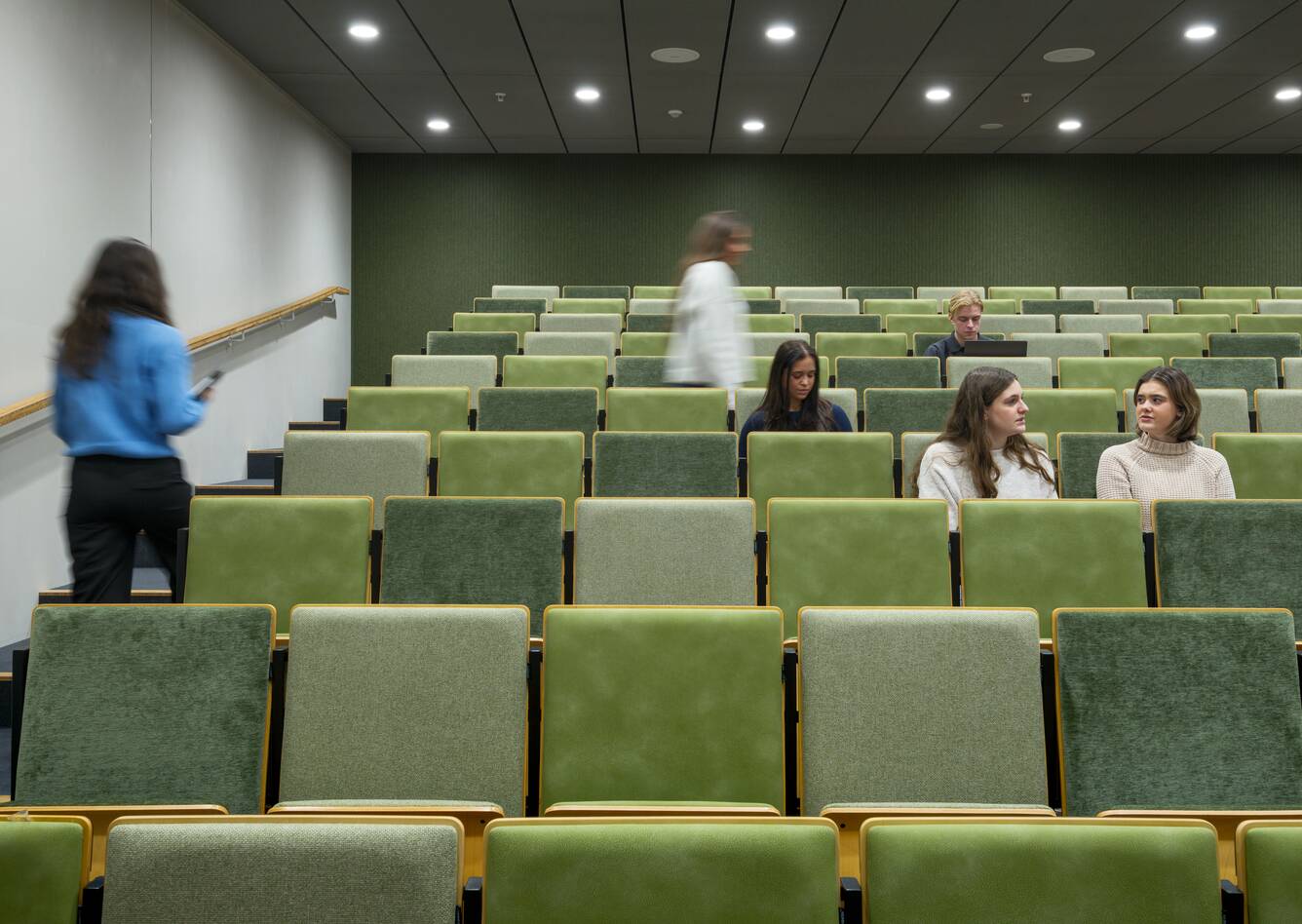 Royal Ahrend education project interior view of  Avans university of applied sciences in s Hertogenbosch SP07