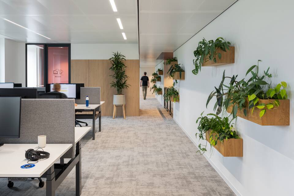 Royal Ahrend government project interior view of City House Rijswijk in Rijswijk SP13