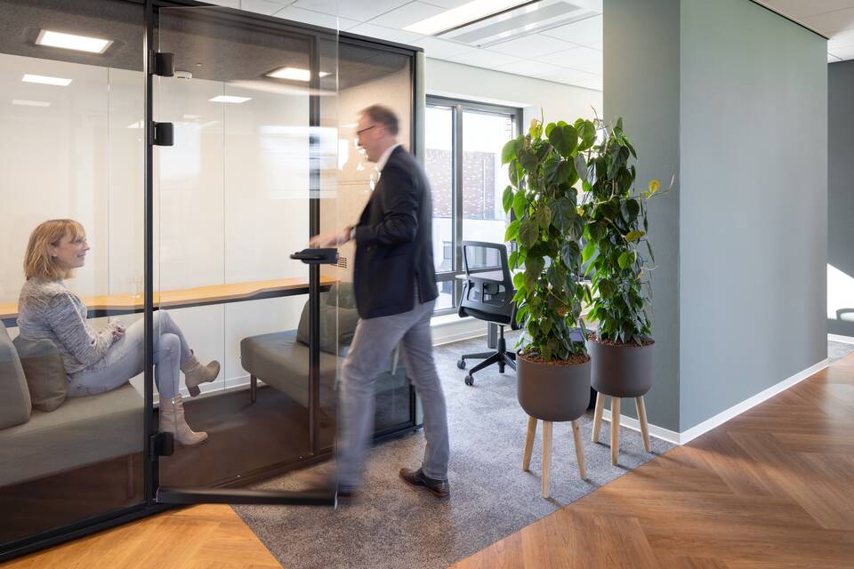 Ahrend healthcare project interior view of Het Parkhuis in Dordrecht SP12