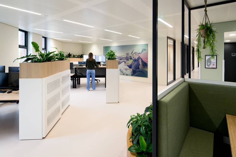 Gispen goverment project interior view of municipality of Land van Cuijk in Boxmeer MB08