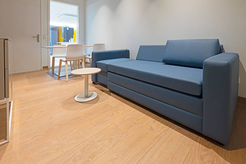 Gispen healthcare project interior view of Radboud UMC in Nijmegen 15A6619