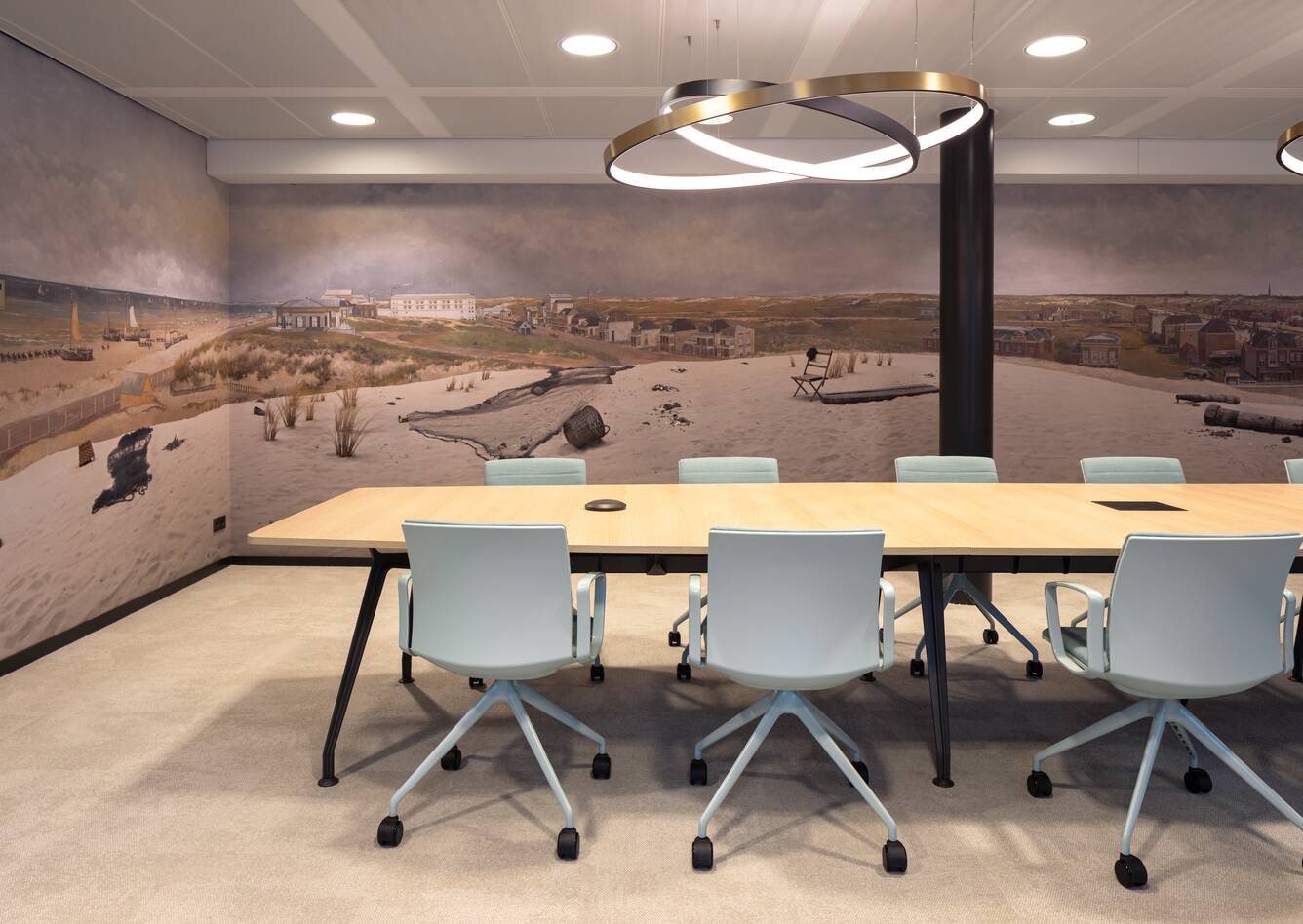 Royal Ahrend office project interior view of Venéco DB+ in Wateringen SP07