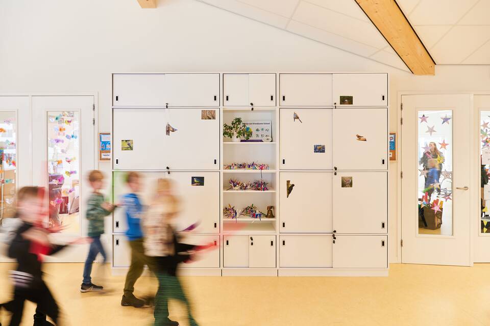 Gispen education project interior view of primary school OBS De Driebond RZ110