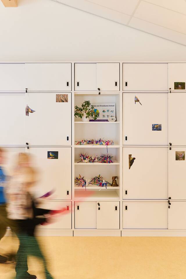 Gispen education project interior view of primary school OBS De Driebond RZ110