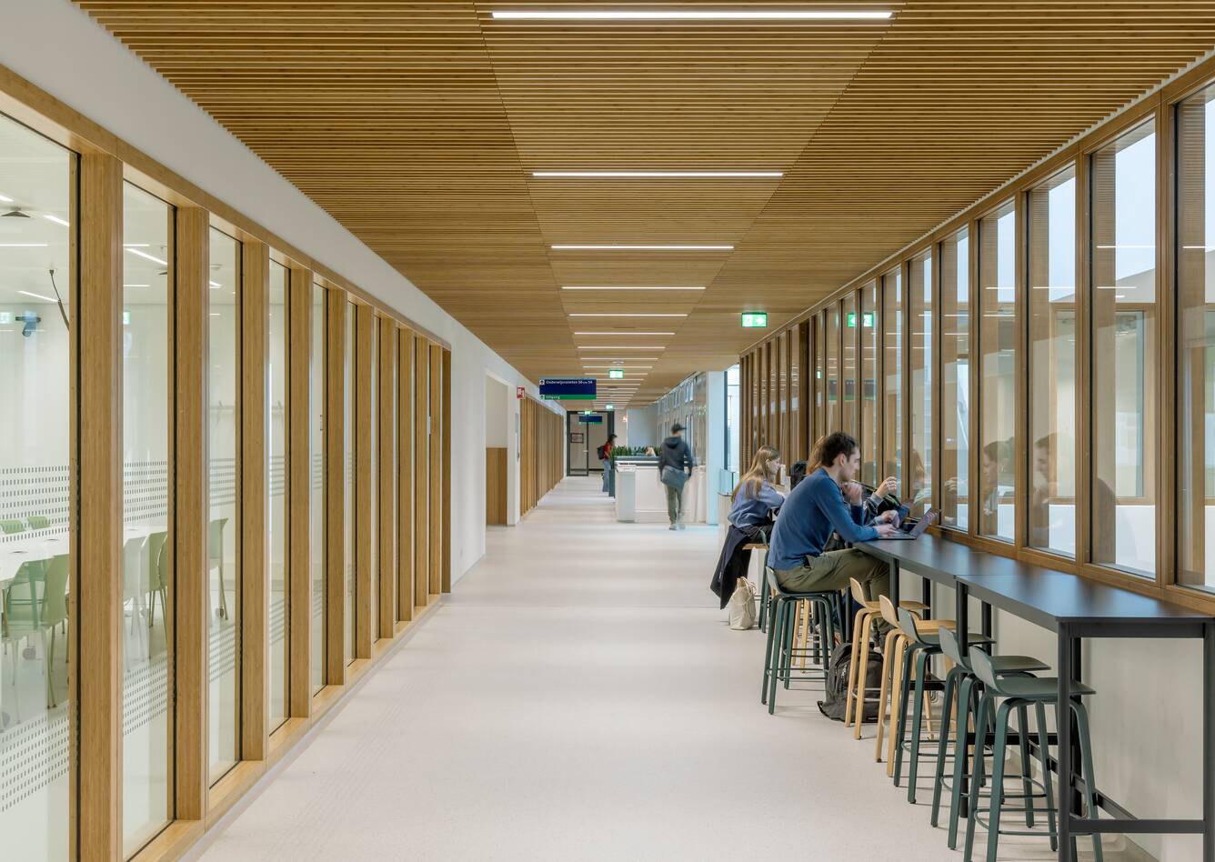 Erasmus MC Royal Ahrend healthcare project interior view of Erasmus MC in Rotterdam MVDB2914