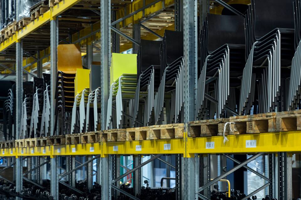 Gispen interior view of Circulair Hub in Veghel SP06