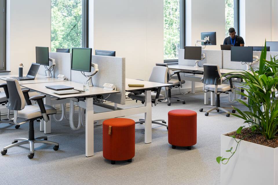 Ahrend office project interior view of Tennet in Arnhem SP01