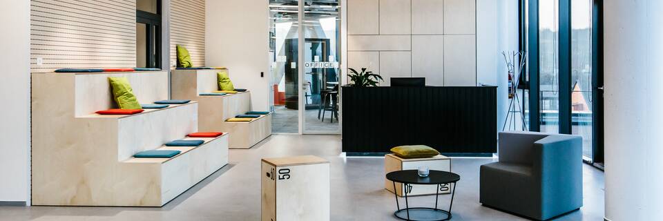 Royal Ahrend office project interior view of New Green Offices in Prague 085656
