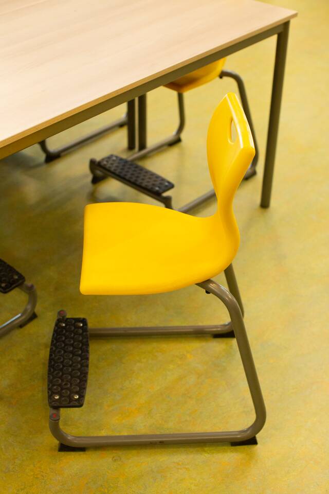Gispen education project interior view of primary school De Woordhof in Hummelo KF4821