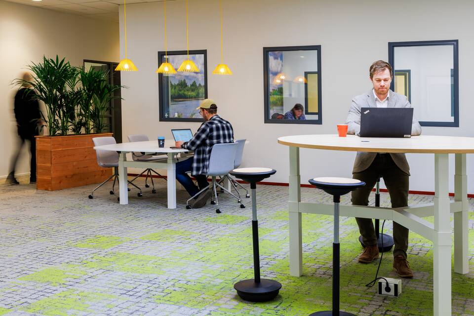 Gispen office project interior view of The Dutch Delta Water Board in Ridderkerk 15A9150