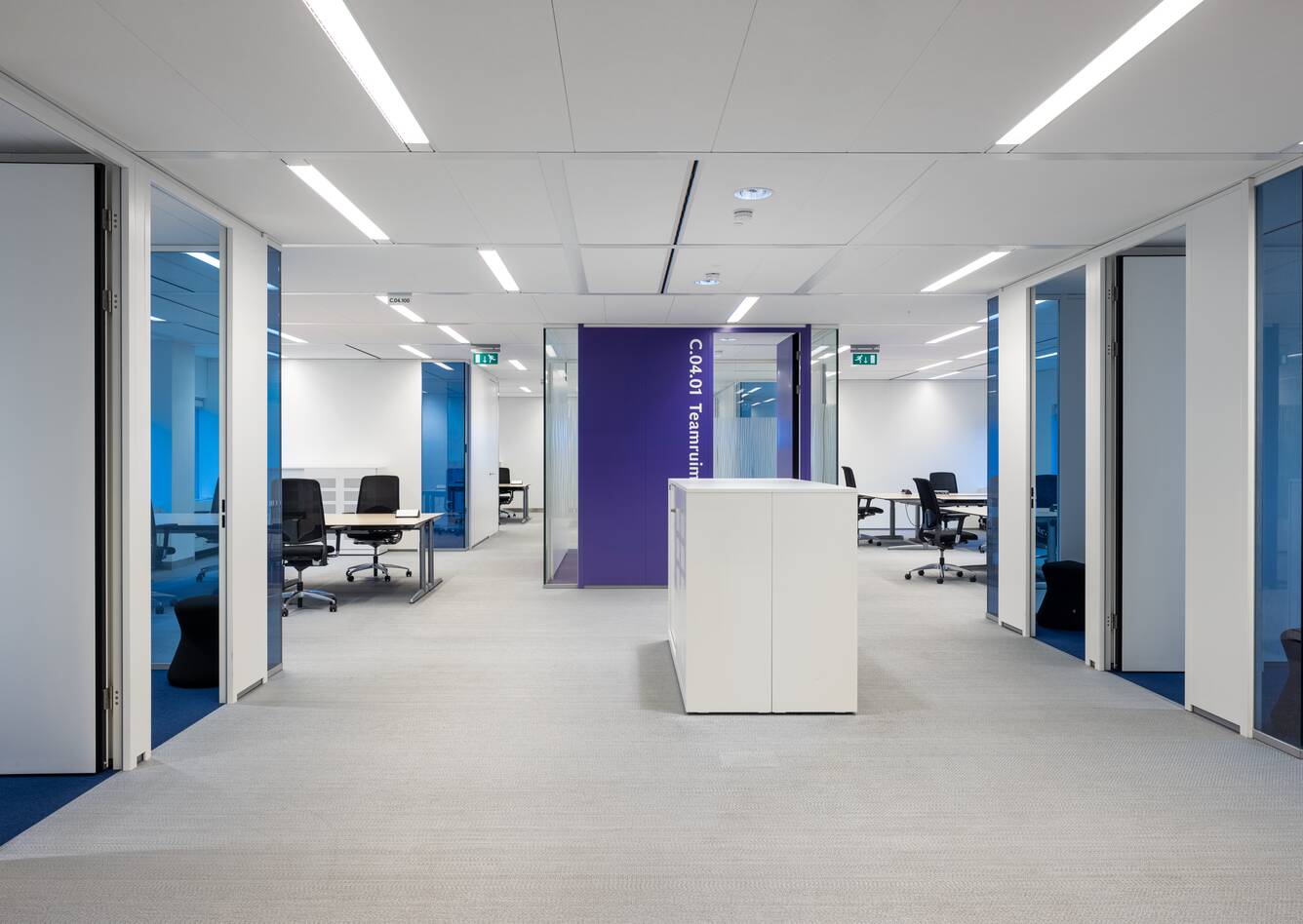 Ahrend government project interior view of government offices in Utrecht SP20