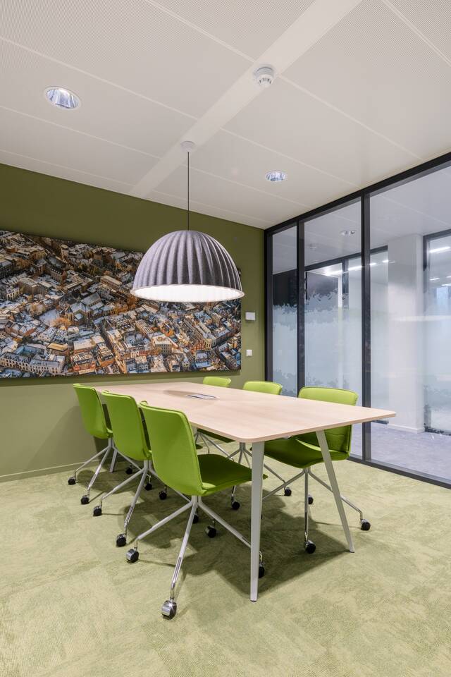 Gispen government project interior view of fedral Police in Hilversum LVDW8642