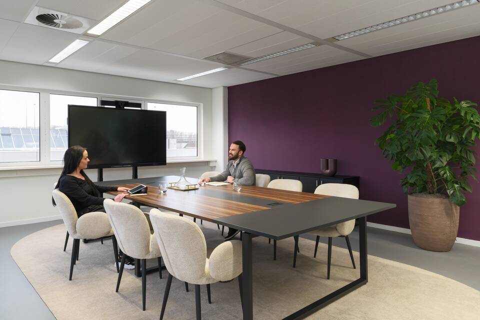 Royal Ahrend office project interior view of Headcount in Amsterdam SP06