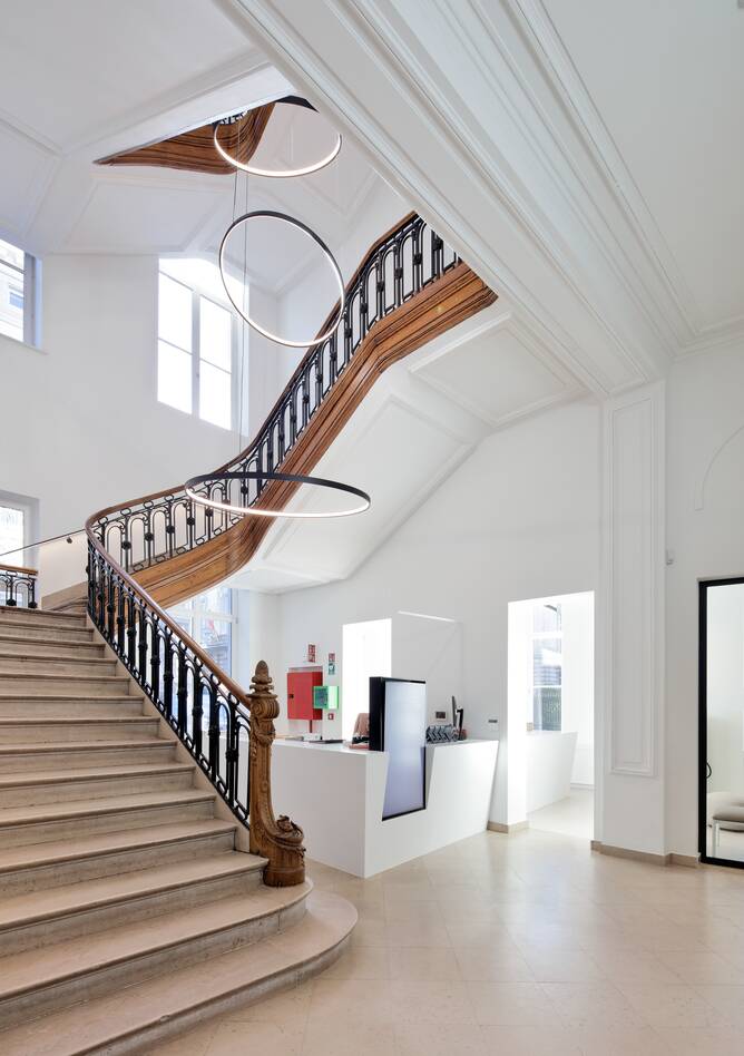 Royal Ahrend Government project interior view of FWO in Brussels GDKA9A3275