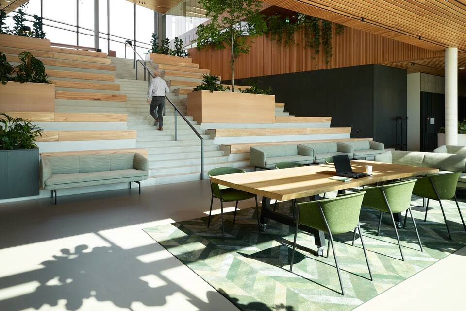 Gispen government project interior view of municipality Rheden in De Steeg DZK1267