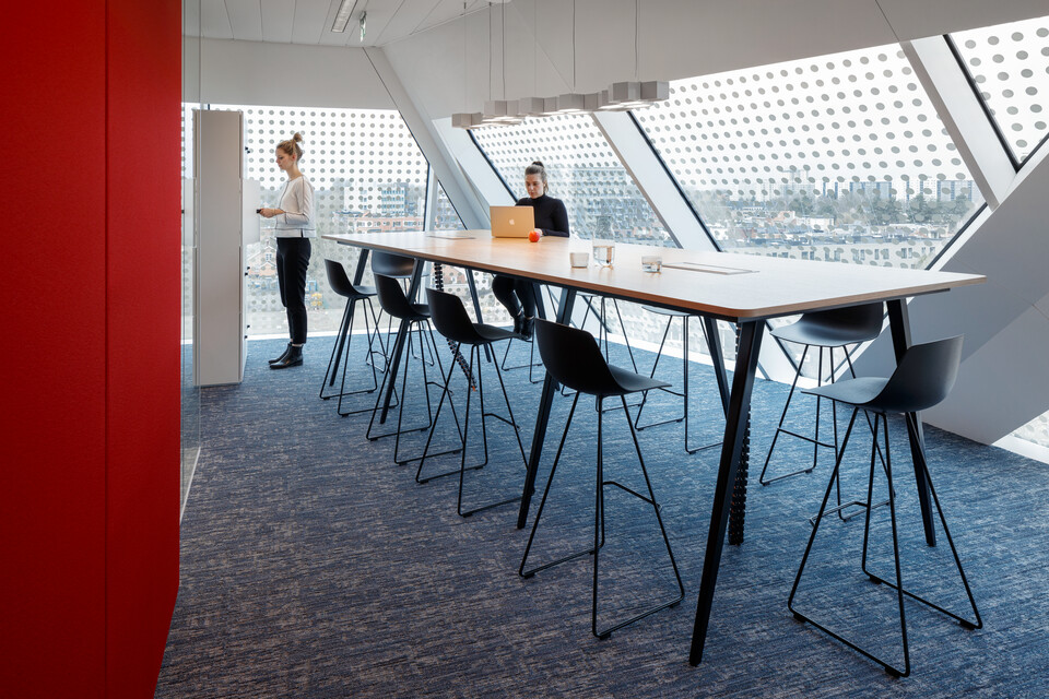 Royal Ahrend office project NMBS in Gent interior view SP15