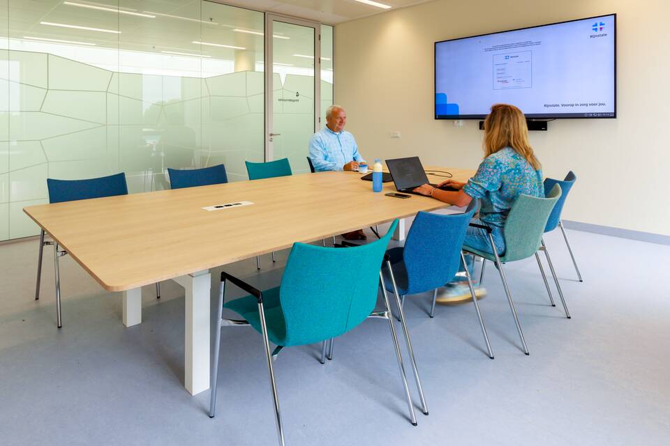 Gispen healthcare project interior view of Rijnstate in Elst 15A1806B