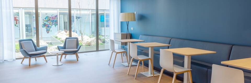 Gispen healthcare project interior view of Radboud UMC in Nijmegen 15A6639