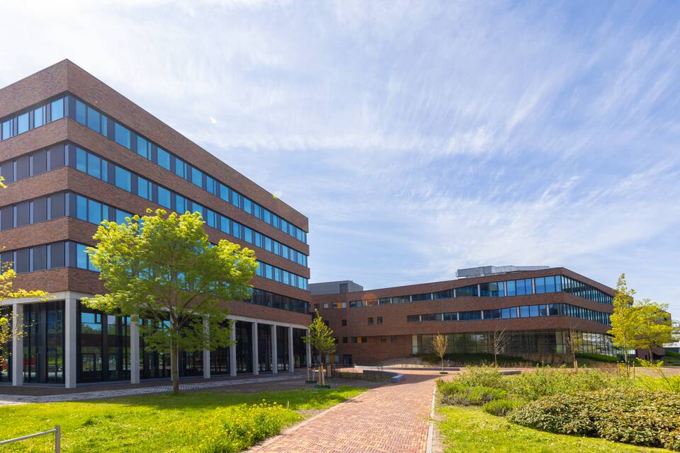 Gispen education project exterior view of Hogeschool in Leiden 15A9694