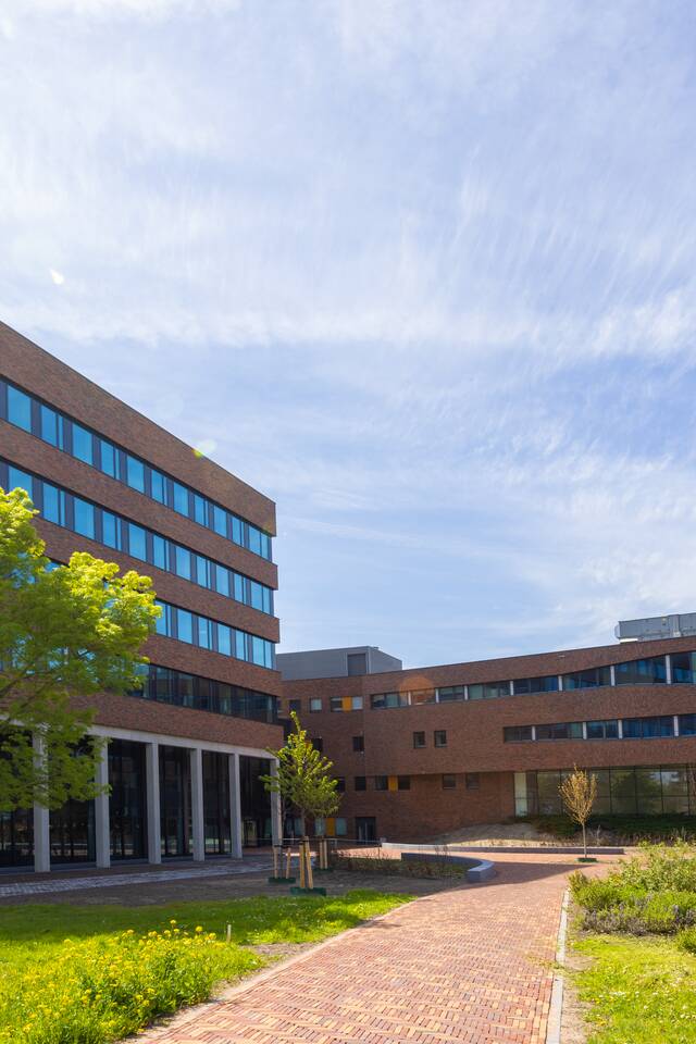 Gispen education project exterior view of Hogeschool in Leiden 15A9694