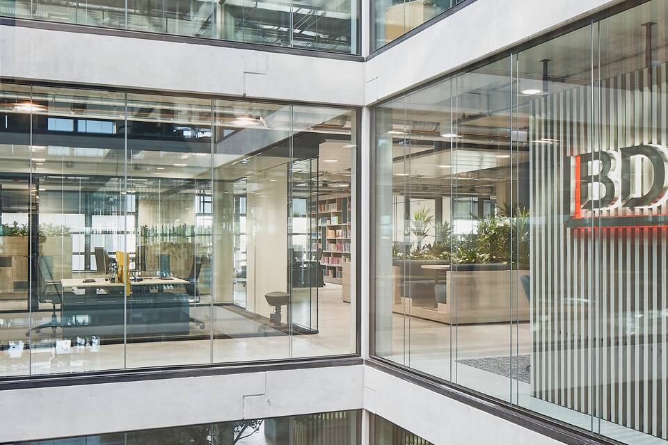 Ahrend office project interior view of BDO in Tilburg SW164