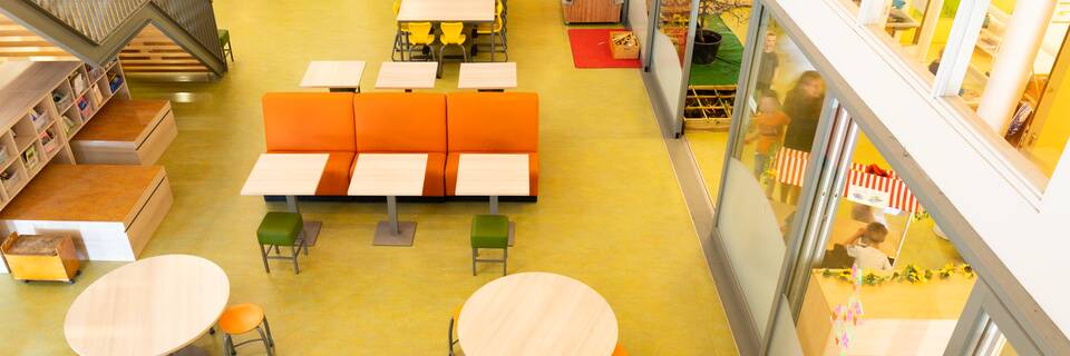 Gispen education project interior view of primary school De Woordhof in Hummelo CB2A4346