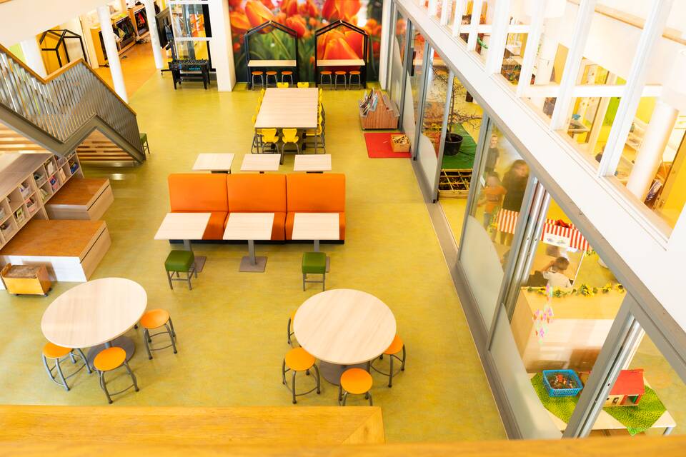 Gispen education project interior view of primary school De Woordhof in Hummelo CB2A4346
