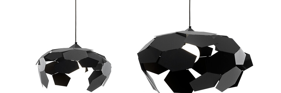 Gispen Thunderball 30 and 60 in black front view